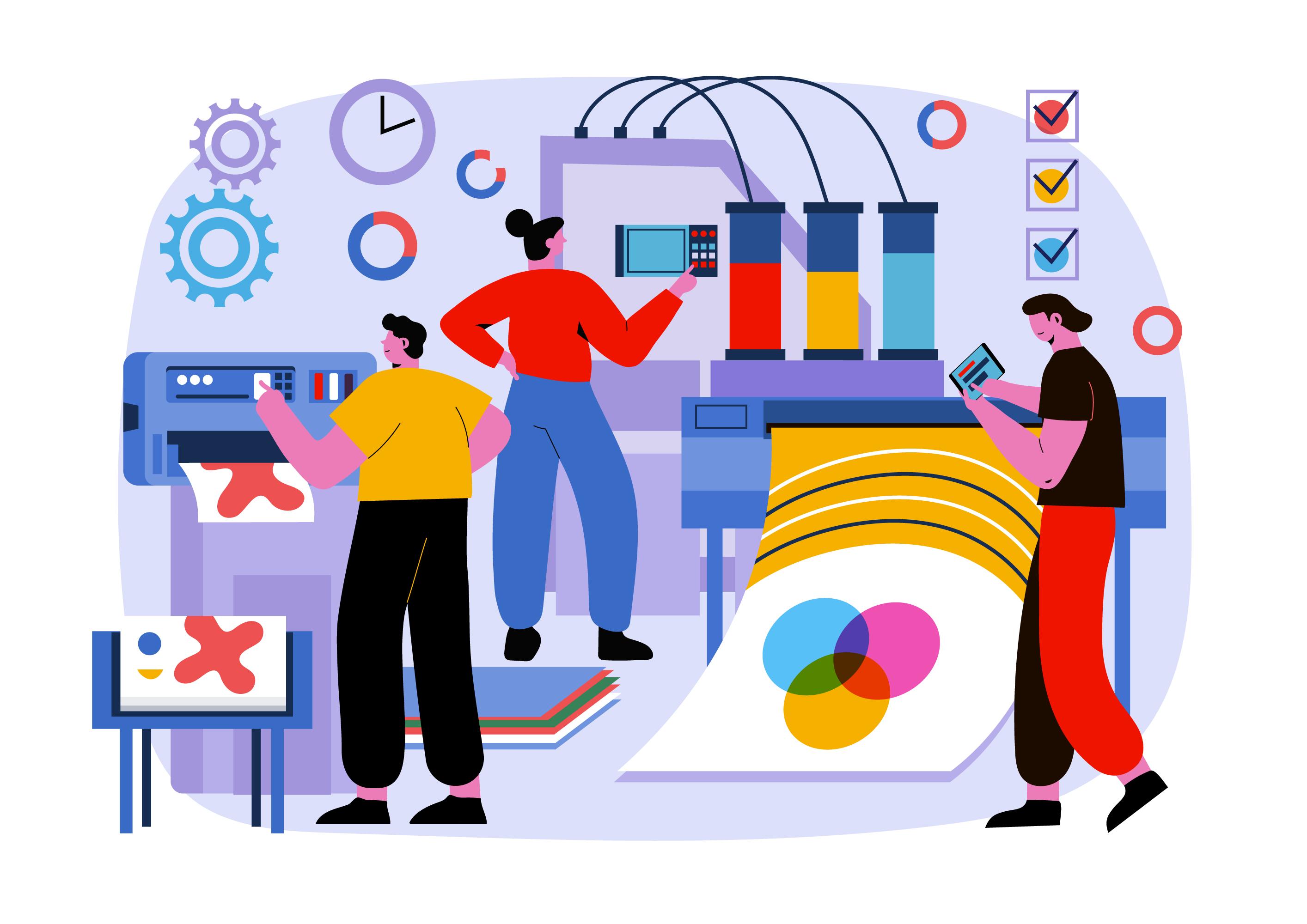 Perang Desain: Print vs. Digital – Perbedaan Utama yang Wajib Diketahui
